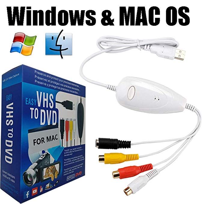 vhs to dvd video capture for mac