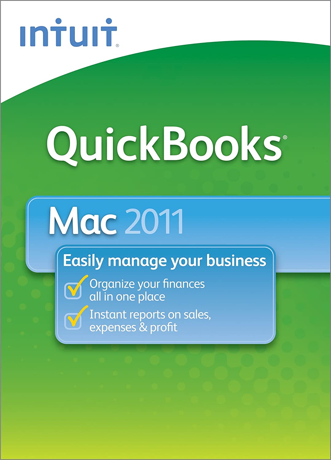 quickbooks pro 2011 for mac problems